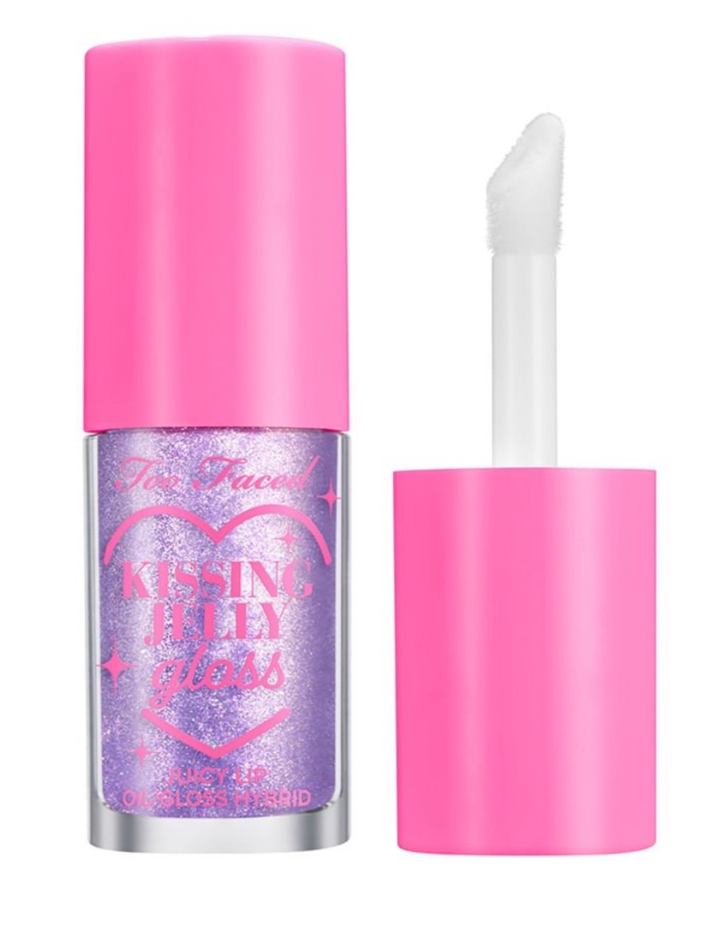 Too Faced Kissing Jelly Lip Oil Gloss Sweet Taffy Limited Edition NIB